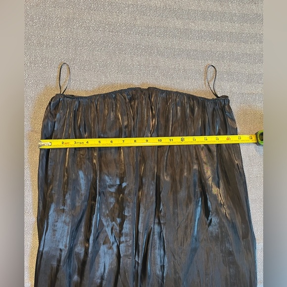 NWT Zara Strapless Dress with Front Slit and Interior Corset Size M - Picture 15 of 16